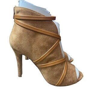 Journee Collection Cognac Brown Samara Heels Size 6